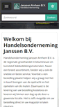 Mobile Screenshot of janssen-arnhem.nl